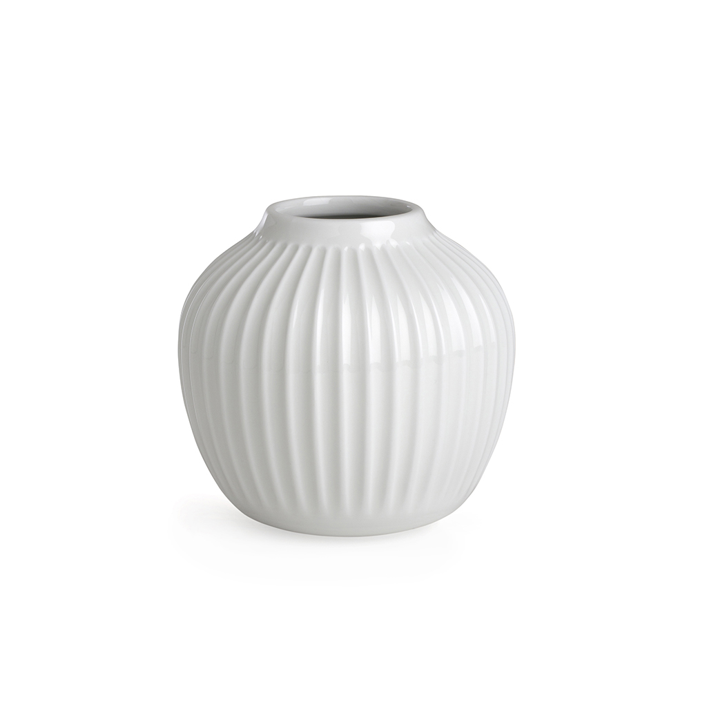 Kahler Hammershoi Vase H125 Hvid Vaser Gogift Shop Stort