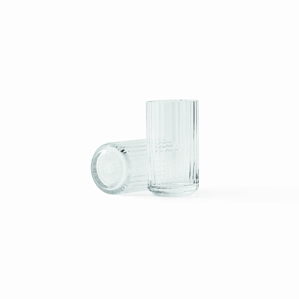 Lyngby Porcelæn Lyngby Porcelain Glass Vase klar - flere størrelser 12 cm